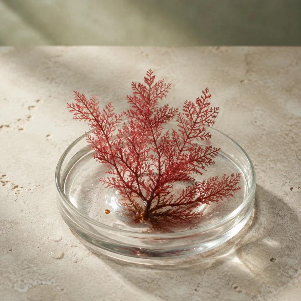 Aspar’age™ Red Alga — ilustracyjna martwa natura składnika