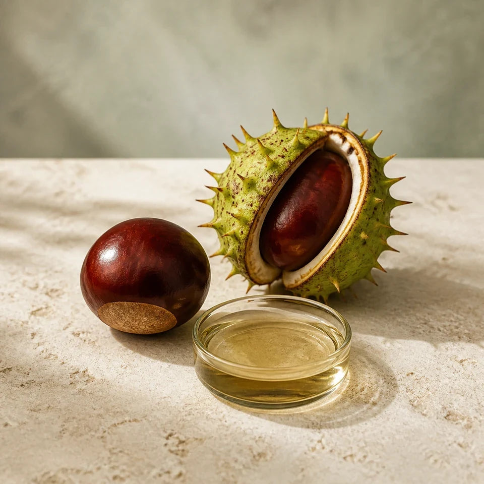 Marronnier d'Inde — nature morte illustrative d'ingrédient