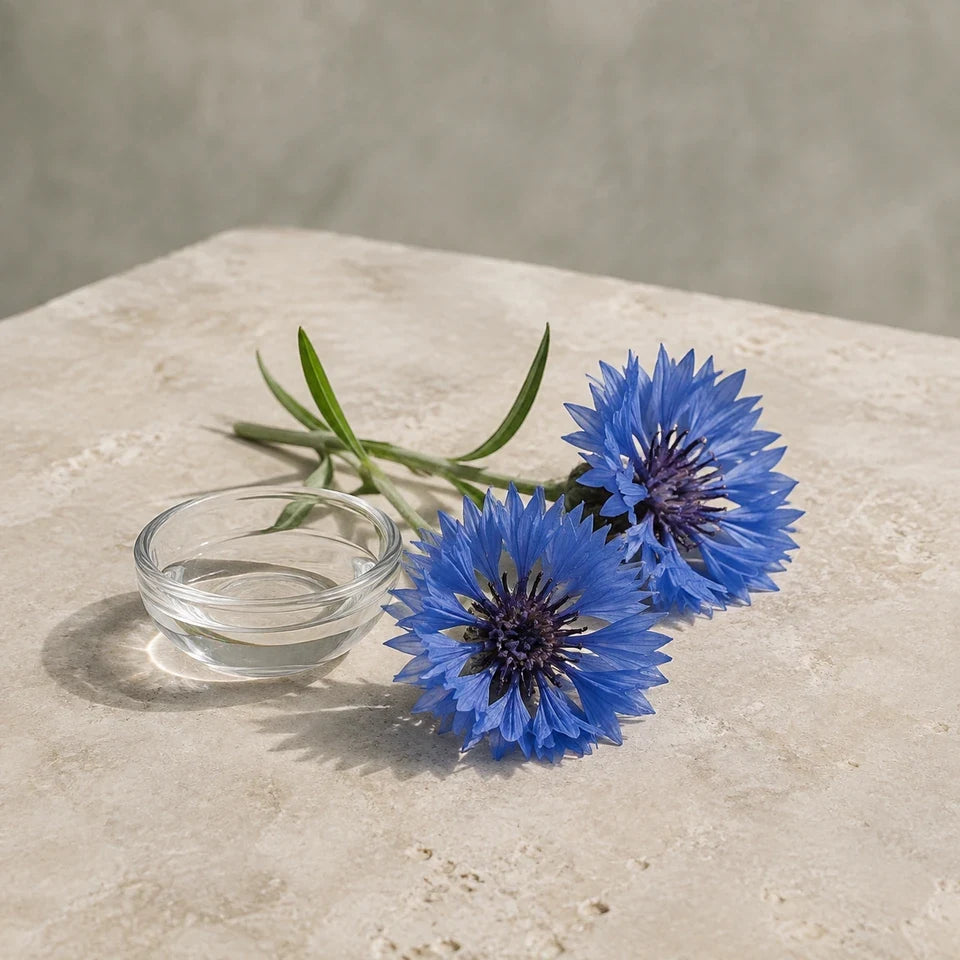 Extrait de bleuet — nature morte illustrant l'ingrédient