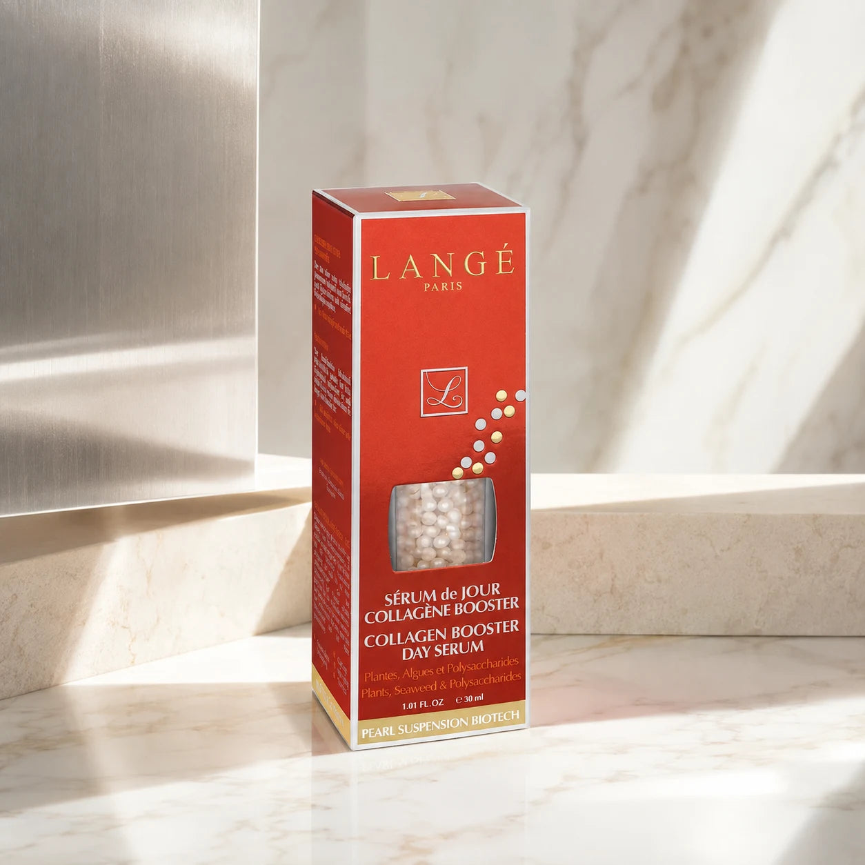 Sérum de jour booster de collagène — mise en scène