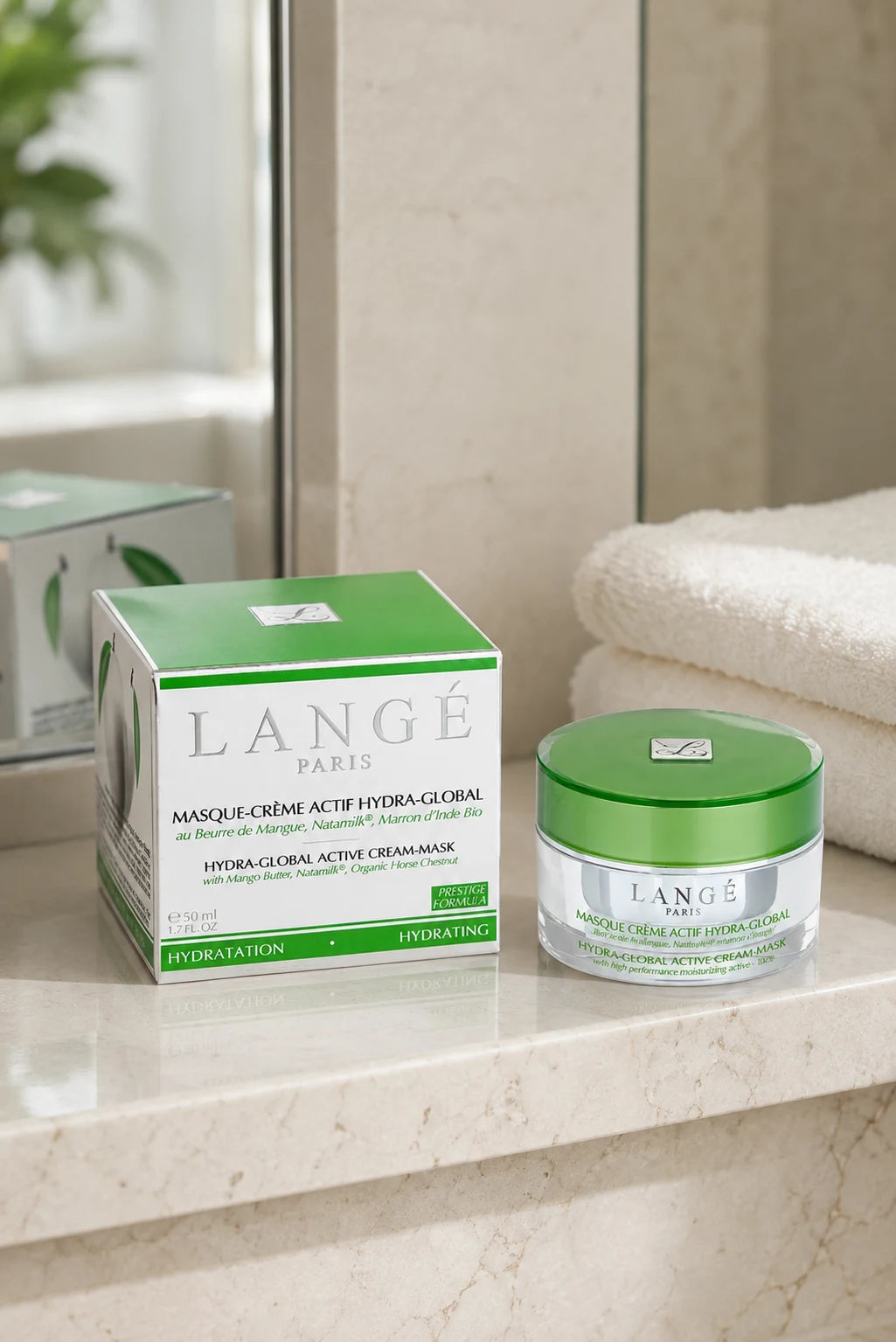 Aktywna maska w kremie Hydra-Global — szczegóły produktu