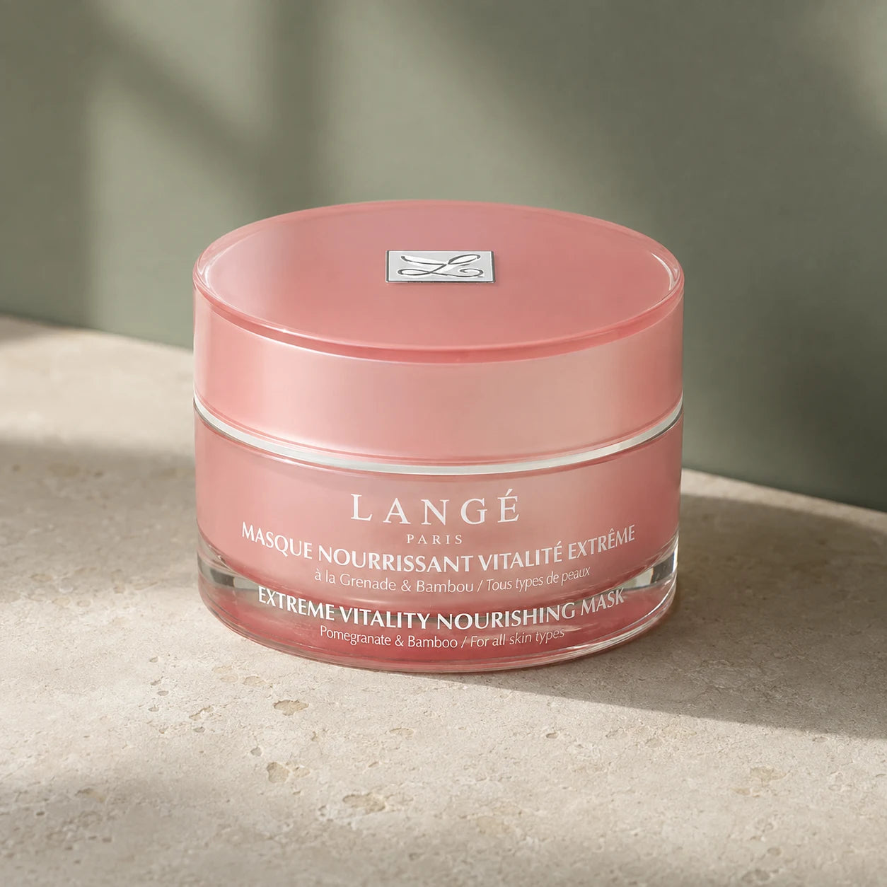 Masque nourrissant Extreme Vitality — gros plan sur l'emballage